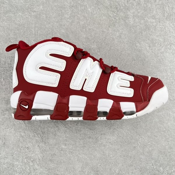 Supreme xNk Air More Uptempo Red