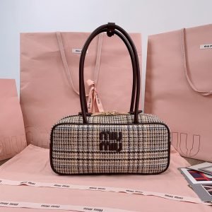 Miu Miu Striped grid 5BB147