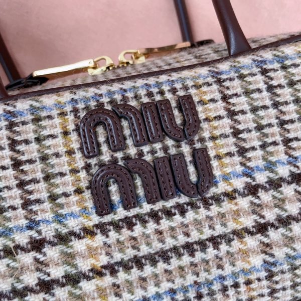 Miu Miu Striped grid 5BB147 - Image 4